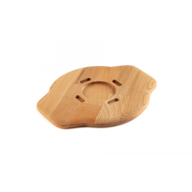 Дървена подложка за чугунена плоча Hosse HSYSAK20 - Дървени Подложки за Чугунени Съдове