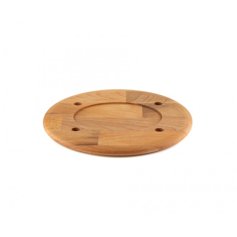 Дървена подложка за овална чиния Hosse HSOISK1728, 17х28см | Дървена подложка |  |