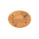 Дървена подложка за овална чиния Hosse HSOISK1728, 17х28см | Дървена подложка |  |